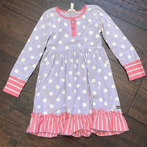 MJ girls polka dot dress